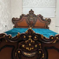 تخت خواب دونفره چوب راش