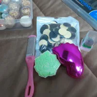 وسایل کامل کاشت ناخن|آرایشی، بهداشتی، درمانی|خمینی‌شهر, |دیوار