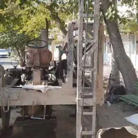 حفاری چاه آب با دستگاه