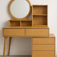 میز آرایش آینه دار دخترانه جدید خاص شیک ( تولیدی )