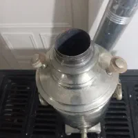 سینی بزرگ مسی وسماور ورشو|کلکسیون اشیاء عتیقه|بروجرد, |دیوار