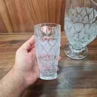 پارچ ولیوان مدل انجلیکا استکان و قندان