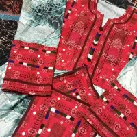 لباس بلوچی پارچه خوشگل با زی استین اینه دار|لباس|چابهار, |دیوار