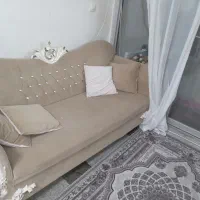 مبل 7 نفره تاجدار|مبلمان خانگی و میز عسلی|بندر انزلی, آذربایجان|دیوار