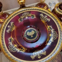 کریستال دکوری دوپوست اناری ورساچه نو جهیزیه|صنایع دستی و سایر لوازم تزئینی|تهران, پونک|دیوار