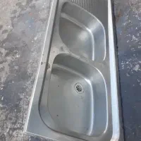 سینگ اشپزخانه دو لگنه دو طرفه