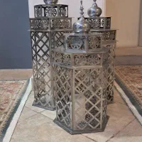 فانوس کنار سالنی ۳ عدد|صنایع دستی و سایر لوازم تزئینی|تهران, هلال احمر|دیوار