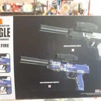 تفنگ اسباب بازی دولول پوکه پران|اسباببازی|یزد, |دیوار