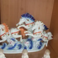 مجسمه اسب و فیل چینی