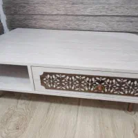 میز جلو مبلی چوب راش