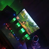 معاوضه با ps5 کیس کامل مانیتور گیمینگ RTX نسل 11