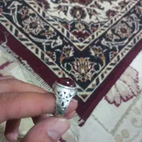 انگشتر  دست ساز عقیق گرمی ۴۳۰