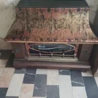 بخاری گازی طرح شومینه