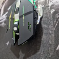 ماوس گیمینگ RGB & Wireless قابل شارژ بی صدا|قطعات و لوازم جانبی رایانه|کرمان, |دیوار