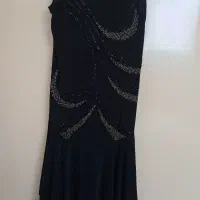 لباس مجلسی بندی دار کار شده