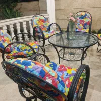 میز وصندلی حیاطی