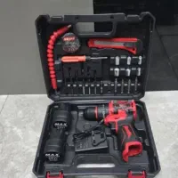 دریل شارژی ۲۴ولت چکشی باس  ارسال رایگان