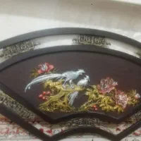 تابلو چوبی منبت و معرق