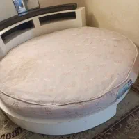 تختخواب دونفره گرد سالم|تخت و سرویس خواب|رامهرمز, |دیوار