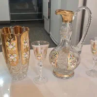 بلور چک تزئینی غذاخوری ۱۲نفره|ظروف سرو و پذیرایی|اصفهان, مشکین|دیوار