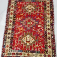 گلیم دستبافت عشایری|گلیم، جاجیم، گبه|مشهد, هفت تیر (نه دره)|دیوار