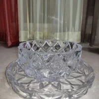 کاسه بشقاب کریستال دکوری