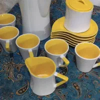 سرویس. چای خوری و قهوه خوری و قوری تک