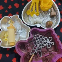 وسایل کیک همه باهم فقط 600تومن|ظروف پخت‌وپز|خرمشهر, |دیوار