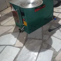 قطع کن چوب خرسندی همراه با چهارپایه و تیغه برش نو