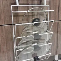 نگهدارنده ۳ و ۴ طبقه درب قابلمه کابینتی و دیواری|آب‌چکان و نظم‌دهنده ظروف|تهران, تهرانپارس شرقی|دیوار
