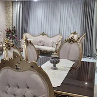 مبل ۹نفره با نهارخوری ۶نفره درحد نو وجهیزیه|مبلمان خانگی و میز عسلی|تهران, شهر‌زیبا|دیوار