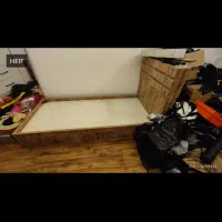 تخت خواب یک نفره نوجوان|تخت و سرویس خواب|گنبد کاووس, |دیوار