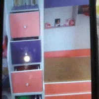 تخت دوطبقه کشودار بزرگ|تخت و سرویس خواب|رشت, کوی مهر|دیوار