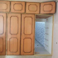 درب اتاقی و کمد دیواری با چهار چوب|مصالح و تجهیزات ساختمان|آبیک, |دیوار