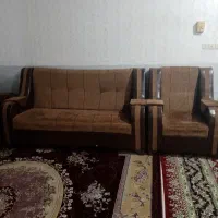 مبل هفت نفره مناسب خانه باغ|مبلمان خانگی و میز عسلی|بافق, |دیوار