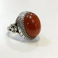 انگشتر عیقیق یمن به شرط با عقیق هندی|جواهرات|اهواز, کمپلو شمالی|دیوار