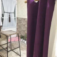 تعدادی پرده درطرح ‌رنگ جنس متفاوت