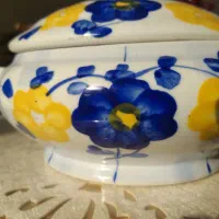 ظروف گل پنبه|ظروف سرو و پذیرایی|رشت, بازار|دیوار