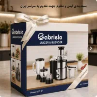تعداد ۶عدد آبمیوه گیری ۴کاره گابریلا زیر قیمت