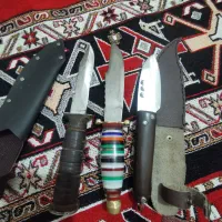 سه عدد چاقو آنتیک قدمت دار|کلکسیون اشیاء عتیقه|اهر, |دیوار