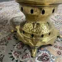 سماور دکور بزرگ طلایی|کلکسیون اشیاء عتیقه|میانه, |دیوار
