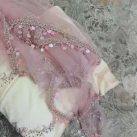 لباس کوردی بنفش سالم نو