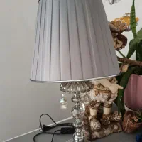 آباژور نقره ای رومیزی