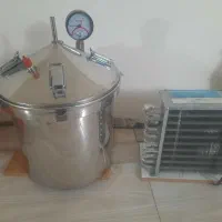 تقطیر گلاب گیر|ظروف پختوپز|حویق, |دیوار