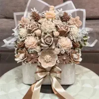 انواع باکس گل شمع