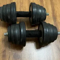یک جفت دمبل متحرک ده کیلویی