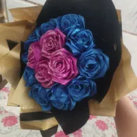 گل با روبان