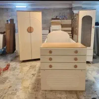 تخت و کمد نوزاد|تخت و سرویس خواب|کرمانشاه, |دیوار