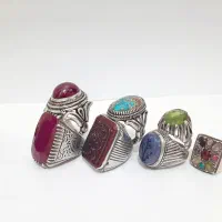 ۷ انگشتر دستساز کلکسیونی