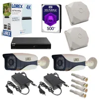 ۲دوربین مداربسته پلاک خوان پک طلایی LOREX مدلDH60